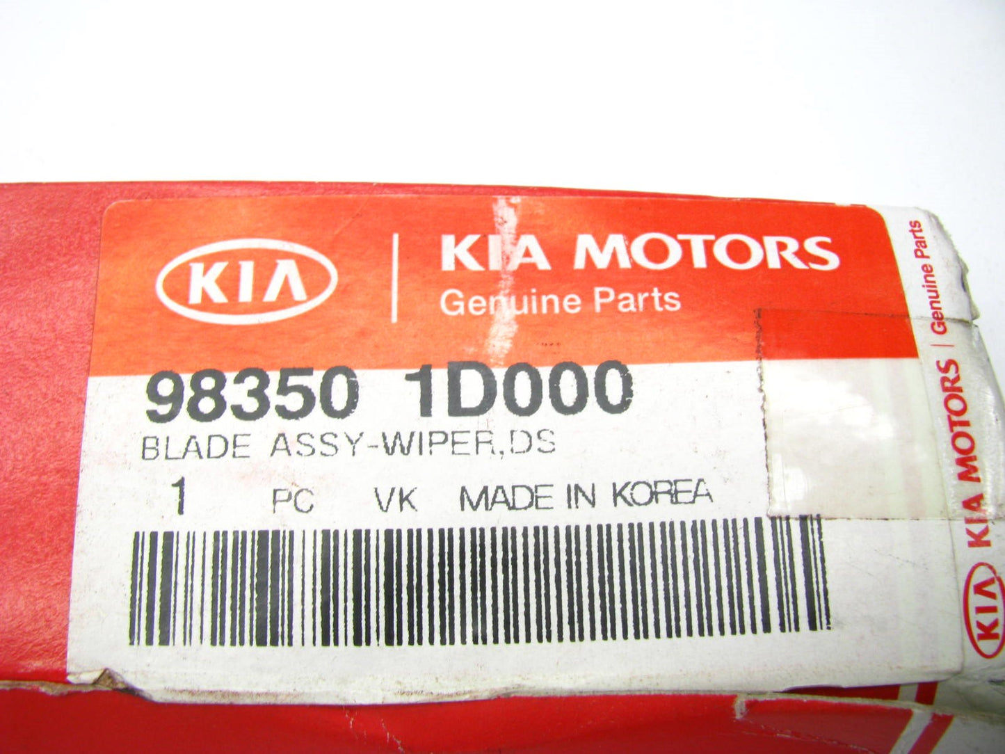 NEW - OEM Left Side Windshield Wiper Blade For 2014-2016 Kia Forte 983501D000