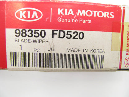 NEW - OEM Front Left Driver Side Windshield Wiper Blade For Kia