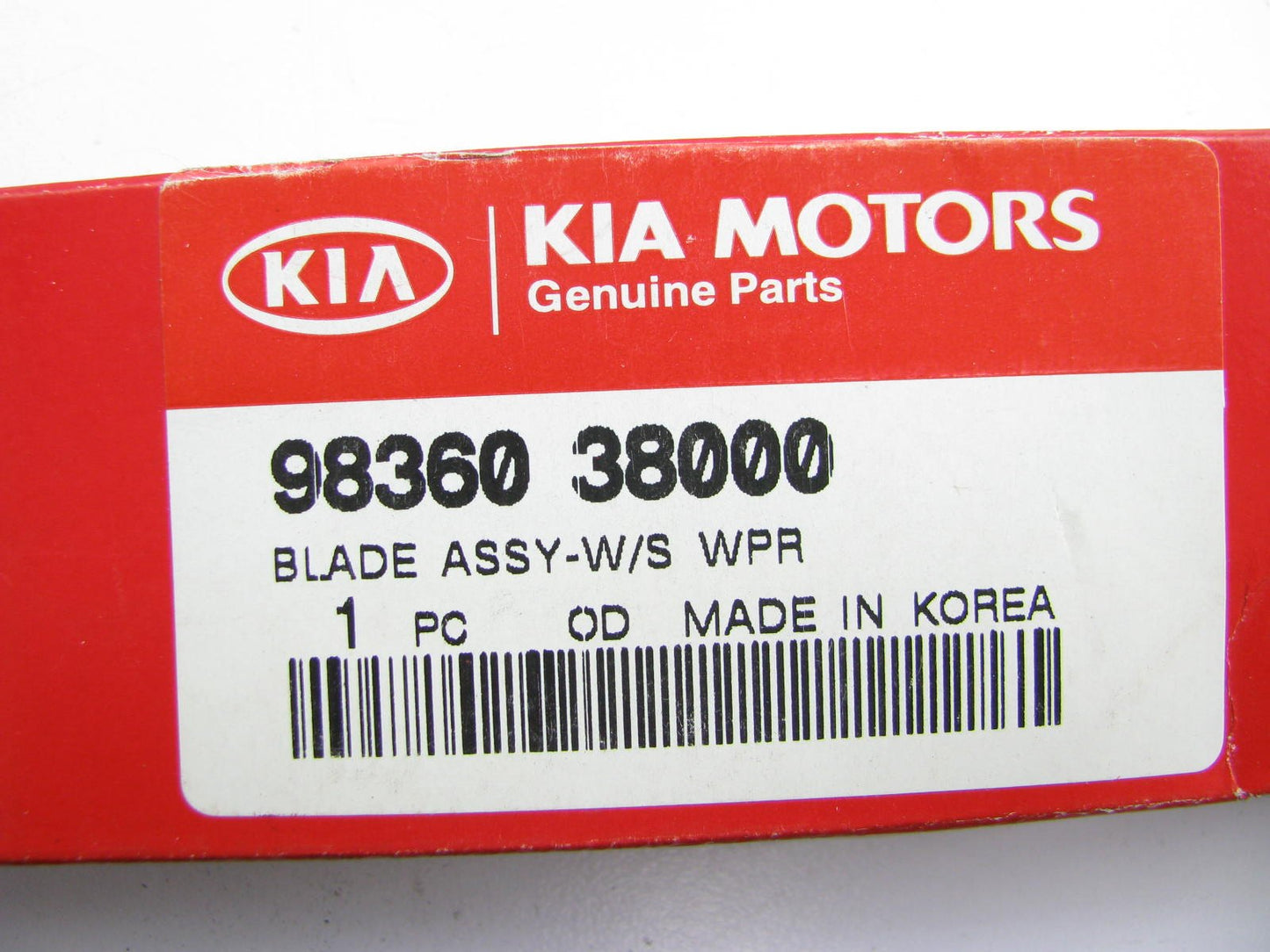 NEW GENUINE Windshield Wiper Blade OEM For Kia 9836038000