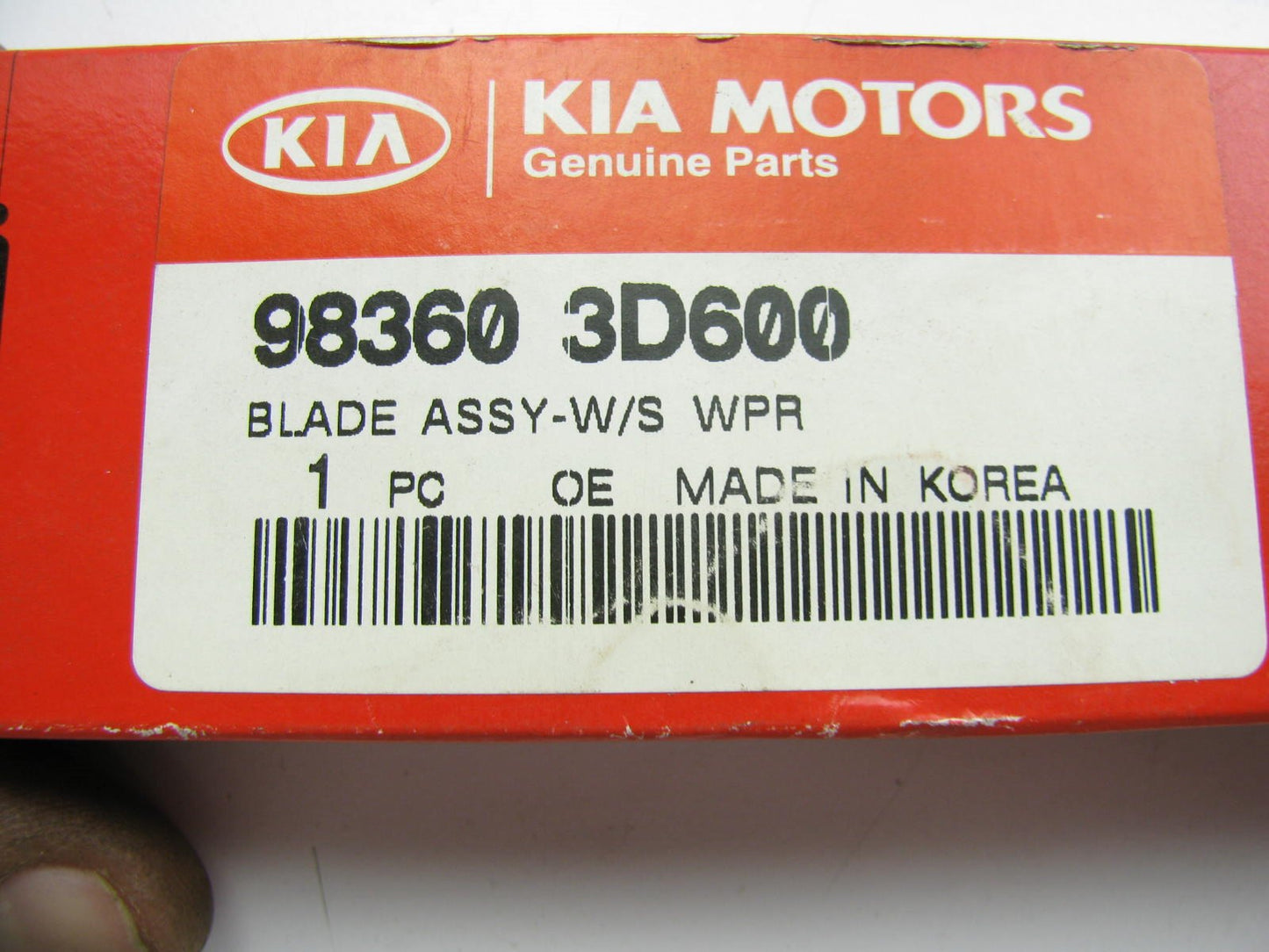 New OEM Windshield Wiper Blade Passenger Right Side For Various Kia 983603D600