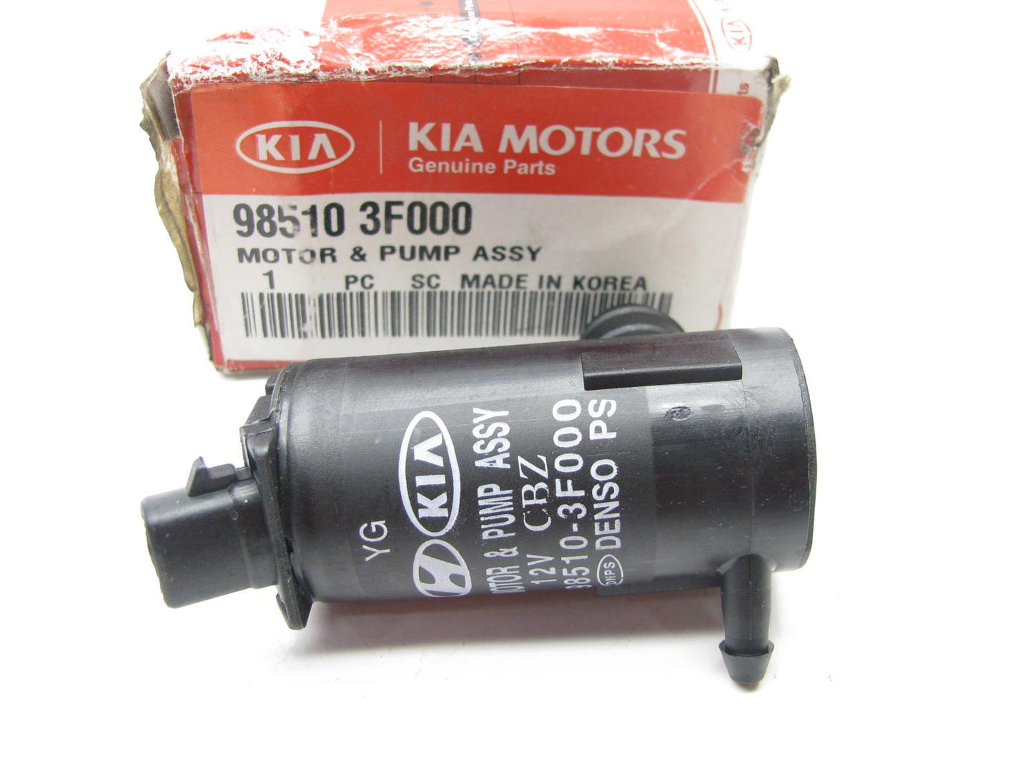New OEM Windshield Washer Pump For Kia 985103F000