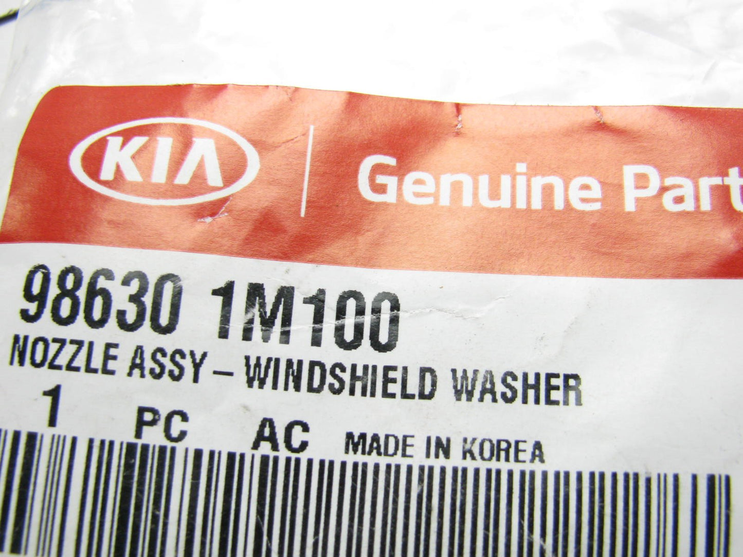 NEW GENUINE Windshield Wiper Washer Nozzle OEM For Kia 986301M100