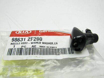 NEW - OEM 986312F200 Left Windshield Washer Nozzle For 2007-2009 Kia Spectra