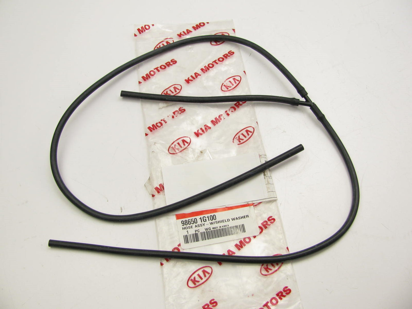 NEW - OEM 986501G100 Upper Windshield Washer Hose For 2005-2011 Kia Rio