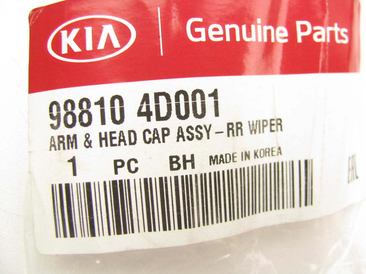 NEW - Genuine Rear Wiper Arm OEM For 2006-2012 Kia Sedona 98810-4D001