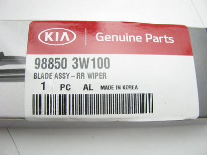 New OEM Rear Back Glass Wiper Blade For 2014-2016 Kia Sportage 988503W100