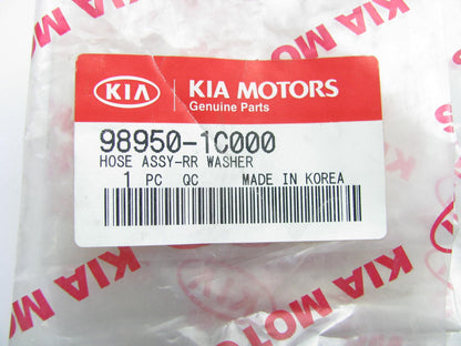 NEW - OEM REAR Wiper Washer Center Hose Tube For 2006-2011 Kia Rio5  989501C000