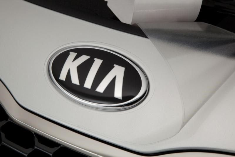 Genuine Clear Stick-on Hood Protector Applique Film OEM For 2014-2016 Kia Forte