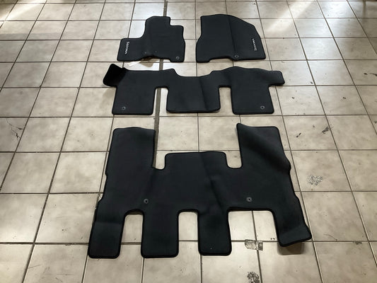 NEW Complete OEM Front & Rear Black Floor Mat Carpet Set For 2015-21 Kia Sedona
