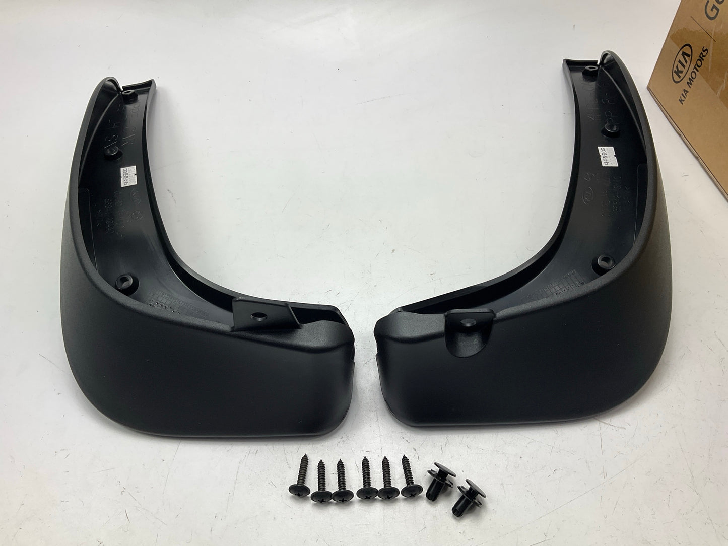 NEW GENUINE Rear Splash Guards / Mud Flaps OEM For 19-21 Kia Sedona A9F46AK110