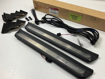 Illuminated Door Sill Plates Kit OEM For 2016-2020 Kia Sorento C6045ADU00