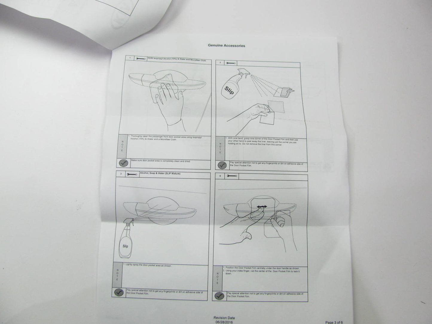 NEW Door Handle Pocket Protector Clear Applique Film Kit OEM For Kia D9048ADU01