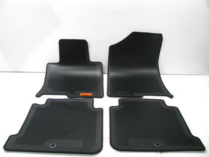 Front & Rear Carpet Floor Mats Black 4-Piece Set OEM For 2017-2018 Kia Cadenza