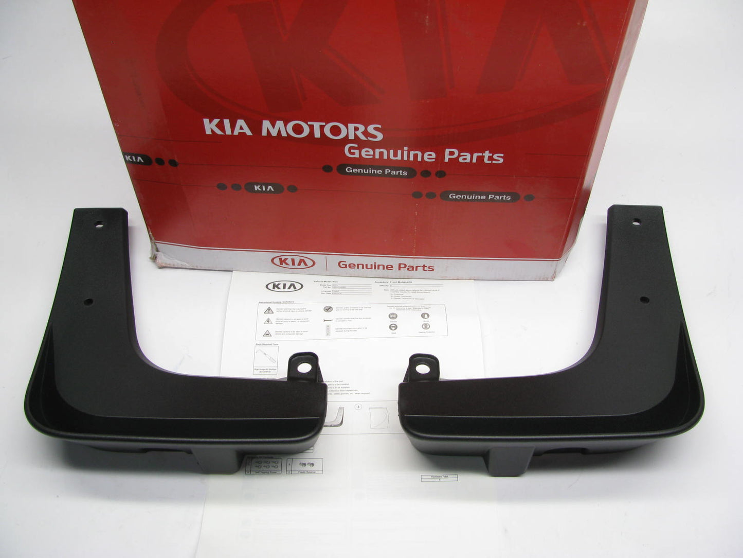 NEW Front Splash Guard Mud Guards G5F46AK000 Genuine OEM For 2017-2022 Kia Niro