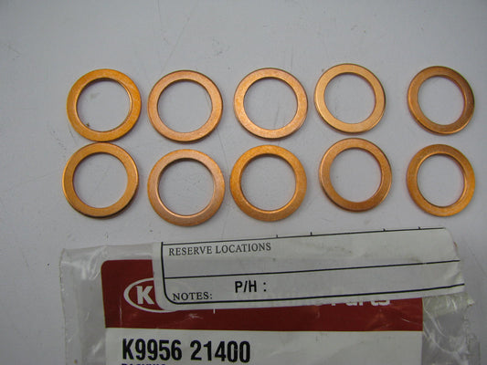 (10) NEW - OEM K995621400 Oil Drain Plug Gasket Genuine For KIA