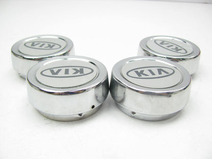 (4) NEW GENUINE Wheel Center Caps OEM For 00-05 Kia Rio KK37037190B