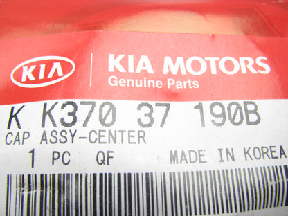 (4) NEW GENUINE Wheel Center Caps OEM For 00-05 Kia Rio KK37037190B