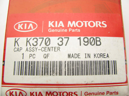 NEW GENUINE Wheel Center Cap OEM For 2000-2005 Kia Rio KK37037190B