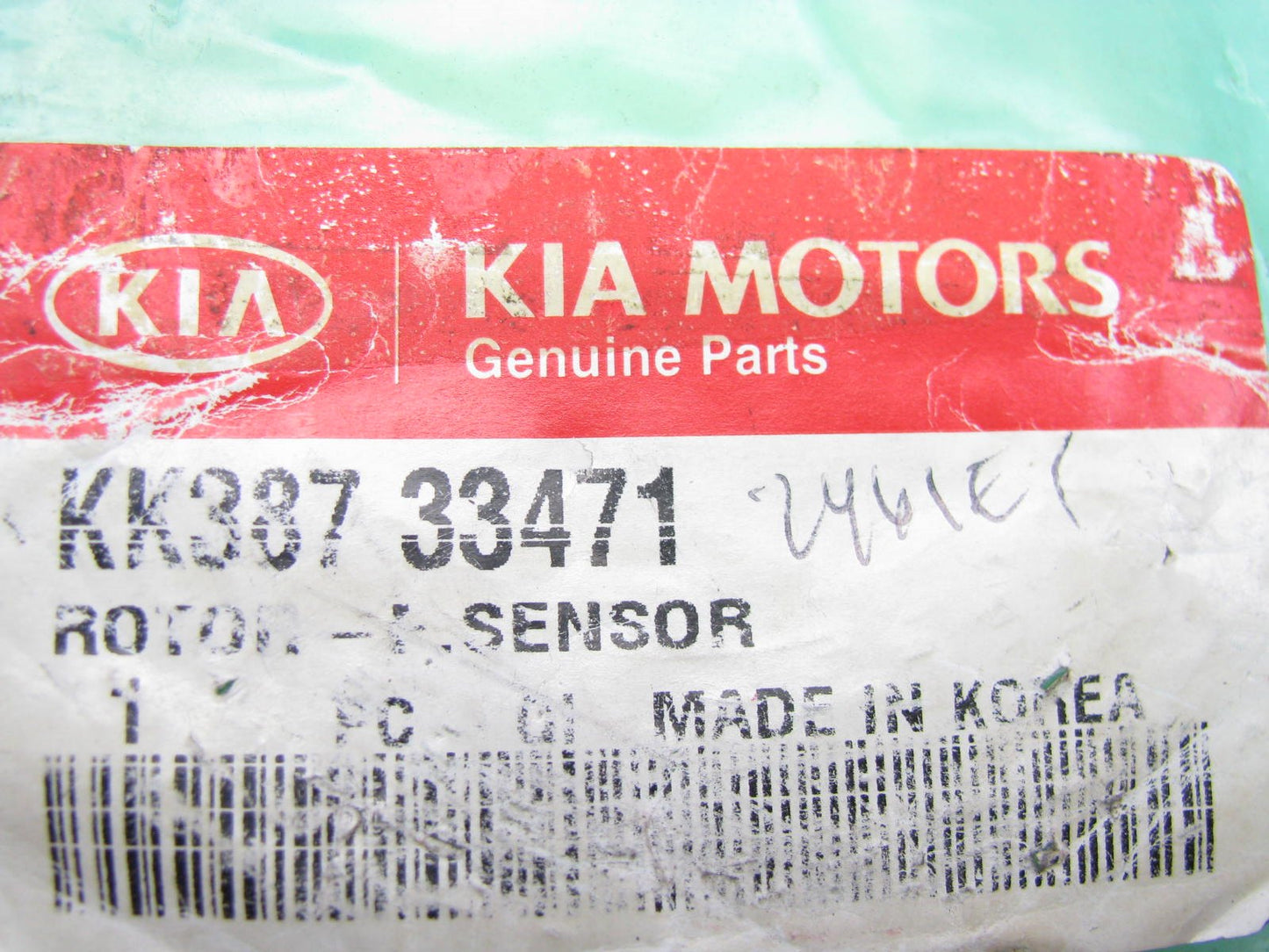 NEW GENUINE FRONT ABS Sensor Tone Ring OEM For 2000-2005 Kia Rio KK38733471