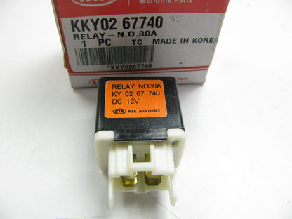 New Genuine KY02-67-740 30 Amp Relay OEM For 2003-06 Kia Rio KKY0267740 30A