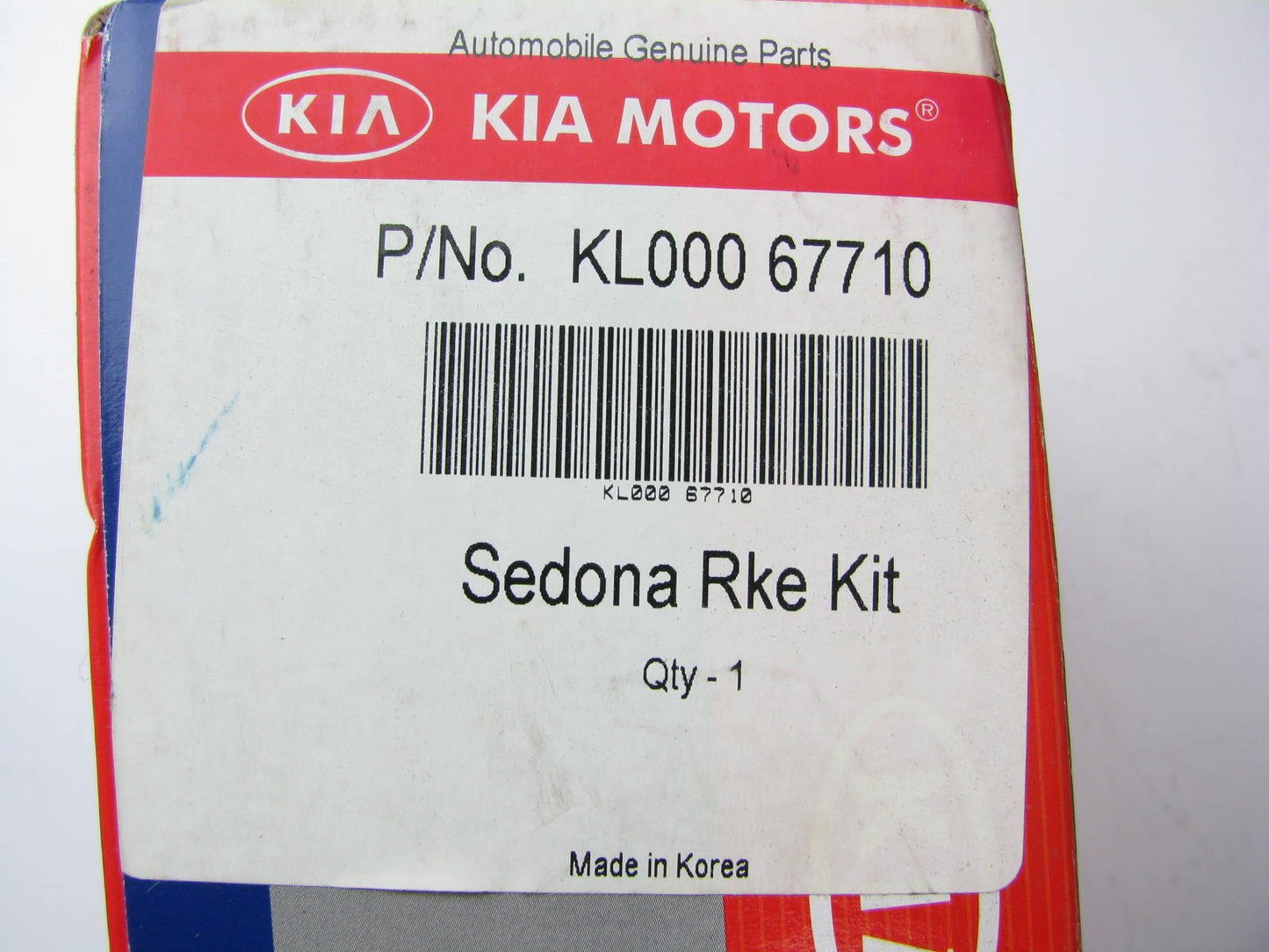 NEW GENUINE RKE Remote Keyless Entry Kit OEM For 2001-03 Kia Sedona KL00067710