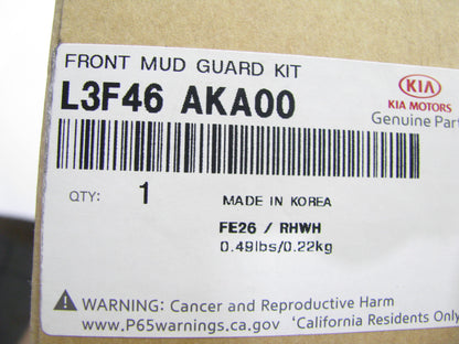 NEW GENUINE Front Splash Guards / Mud Flaps OEM For 2021-2024 Kia K5