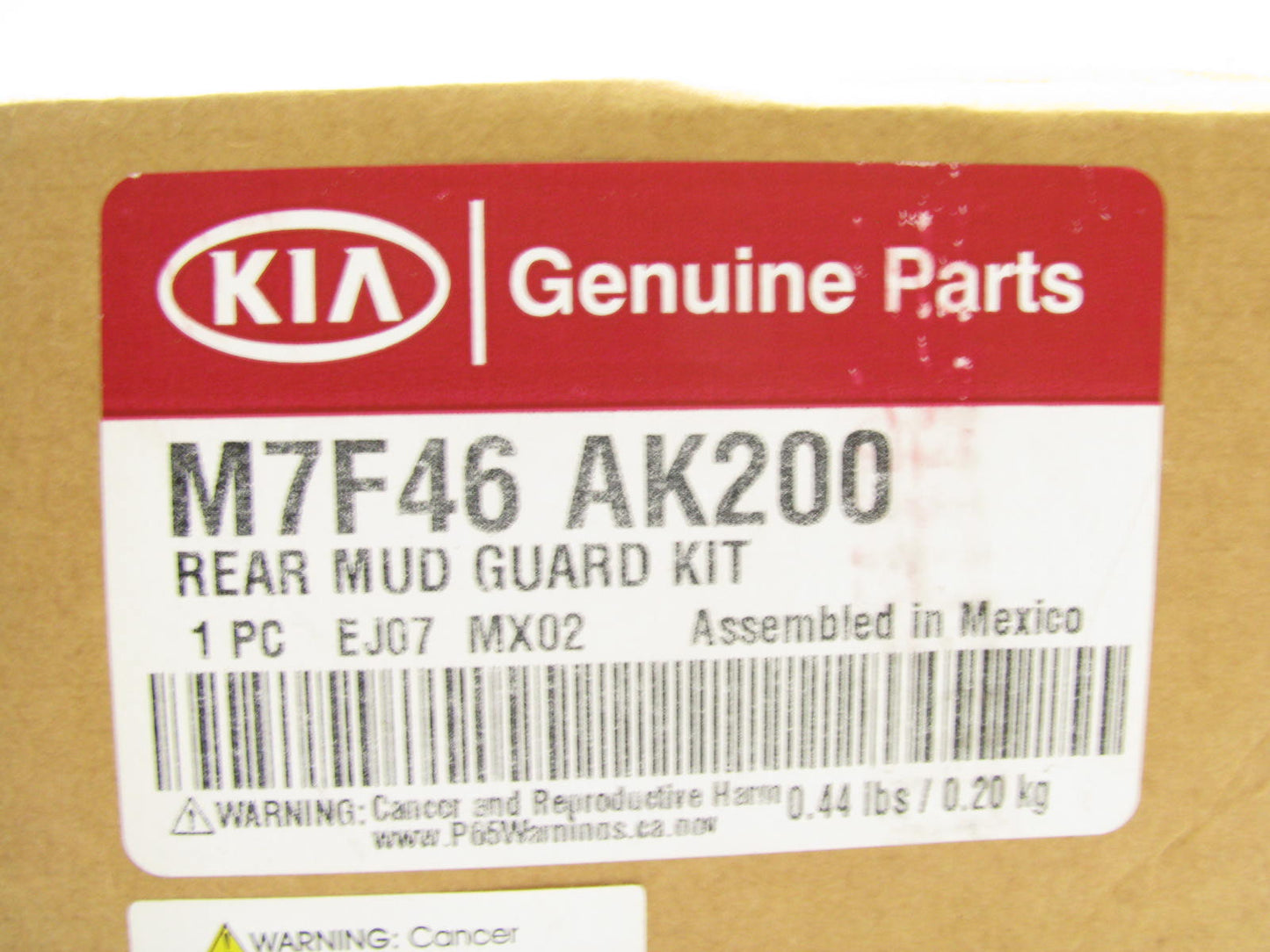 NEW Rear Splash Guards / Mud Flaps OEM For 2019-2024 Kia Forte M7F46AK200
