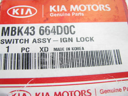 NEW GENUINE Neutral Safety Switch OEM For Kia MBK43664D0C