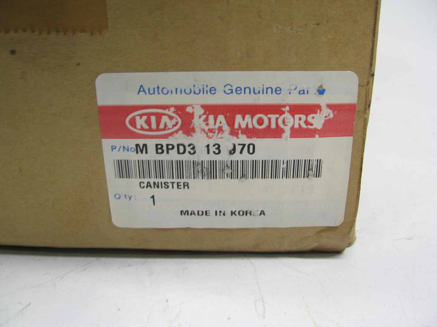 NEW GENUINE MBPD313970 Charcoal Fuel Vapor Canister OEM For 1995 Kia Sephia