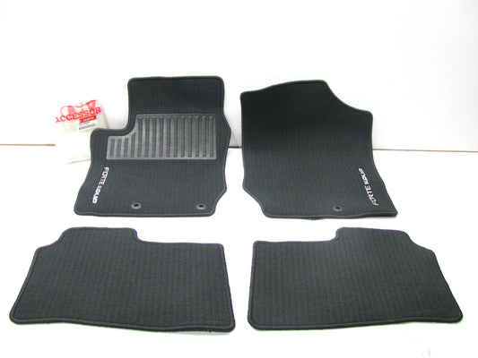 NEW - OEM P81401M500WK Complete Floor Mat Kit (BLACK) For 2010-13 Kia Forte Koup