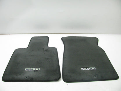 NEW - OEM P81403F101VA 4 PIECE Carpet Black Floor Mats Set For 07-09 Kia Amanti