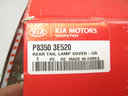 NEW OEM Chrome Accent Tail Light Trim Bezels For 2006-07 Kia Sorento P83503E520