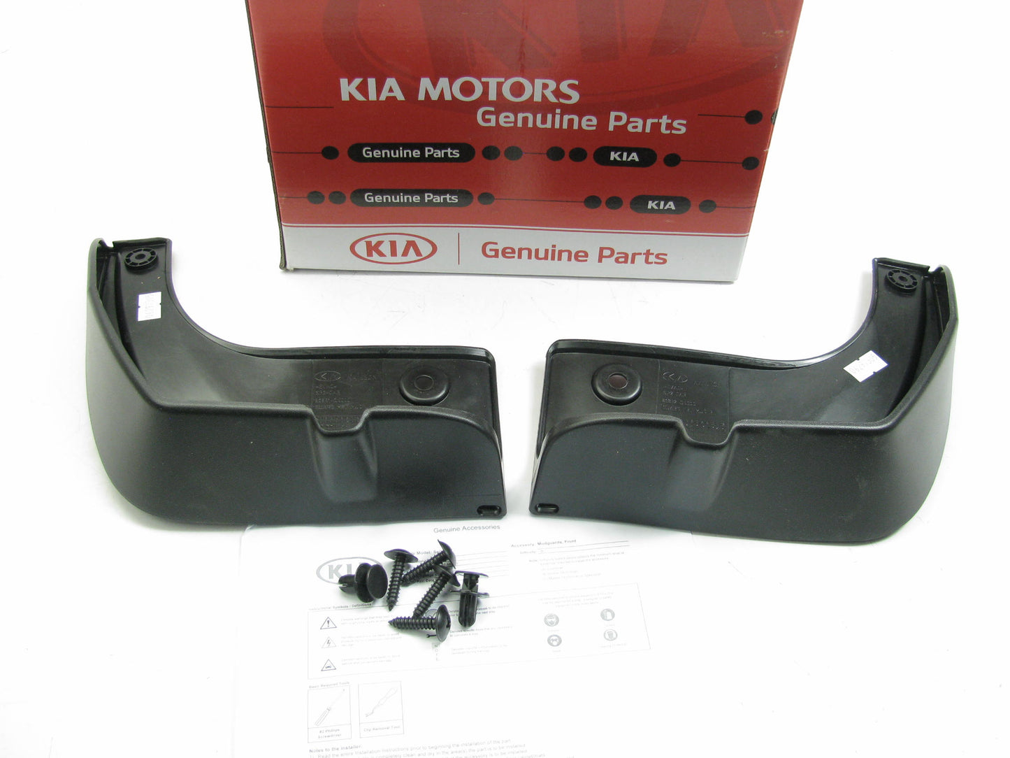NEW Front Splash Guards / Mud Flaps OEM For 2021-2024 Kia Seltos Q5F46AK000