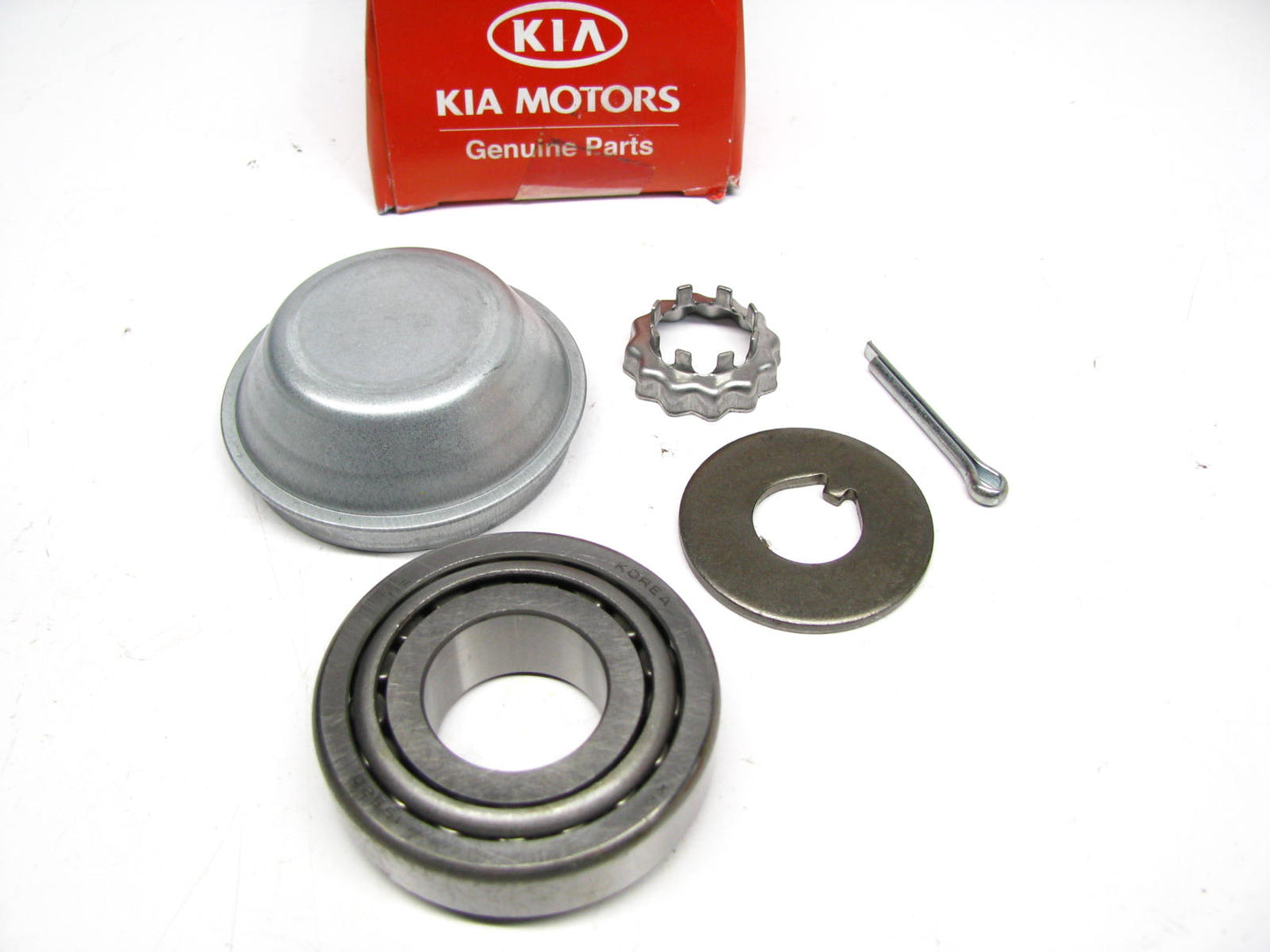 New Genuine Rear Outer Wheel Bearing Kit & Grease Cap OEM For 02-06 KIA Sedona