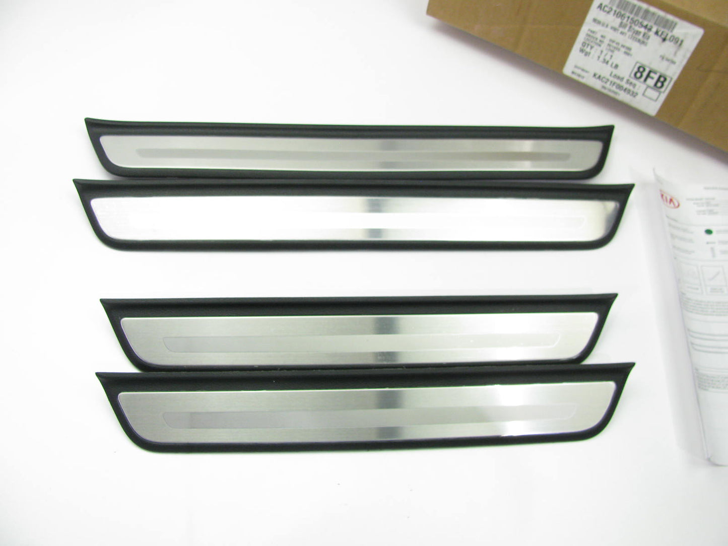 NEW Aluminum Door Sill Plates Kit OEM For 2020-2023 Kia Telluride S9F45AK500