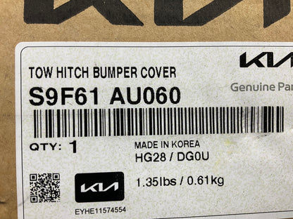 NEW GENUINE Tow Hitch Bumper Cover OEM For 2019-2022 Kia Telluride S9F61-AU060