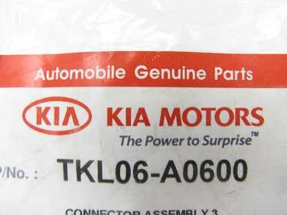 NEW - OEM TKL06-A0600 10 Pin Inhibitor Connector Wiring For Kia