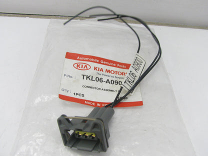 NEW - OEM TKL06-A0900 3-Pin TPS Sensor Connector Pigtail Wiring For Kia