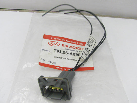 NEW - OEM TKL06-A0900 3-Pin TPS Sensor Connector Pigtail Wiring For Kia