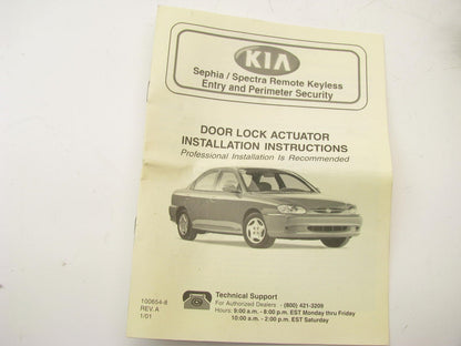 NEW GENUINE Door Lock Actuator Remote Keyless Entry OEM For 2000-2004 Spectra