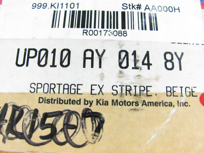 NEW - OEM Right & Left Stripe Kit UP980AY014C3 For 1998-2001 Kia Sportage EX