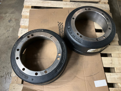 (2) KIC 52120-12 Rear Brake Drums For 16.50'' X 7.00'' Brakes With 11.25'' Pilot