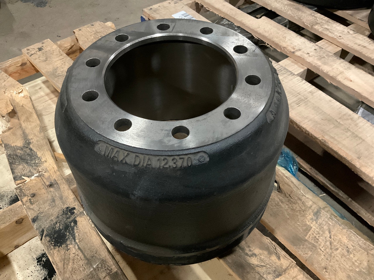 KIC 53039-01 Brake Drum, Cast Iron, 12.25''x8.00''