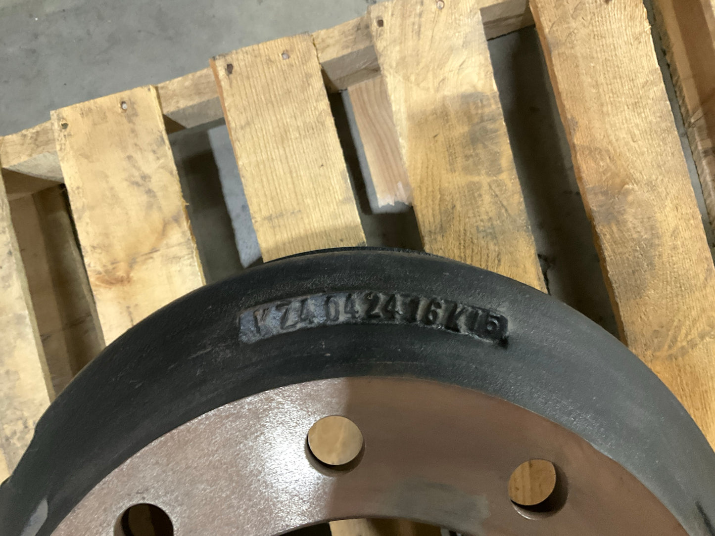 KIC 54242-018A Brake Drum, 16-1/2'' X 9.520'', 10 Hole X 11.250, 8.780'' Pilot