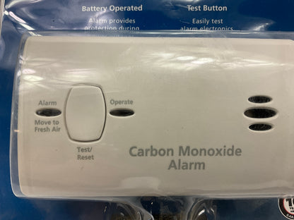 Kidde 21025778 Carbon Monoxide Alarm, Battery Operated