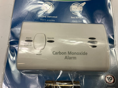 Kidde Carbon Monoxide Detector, Battery Powered CO Alarm With LEDs Test-Reset