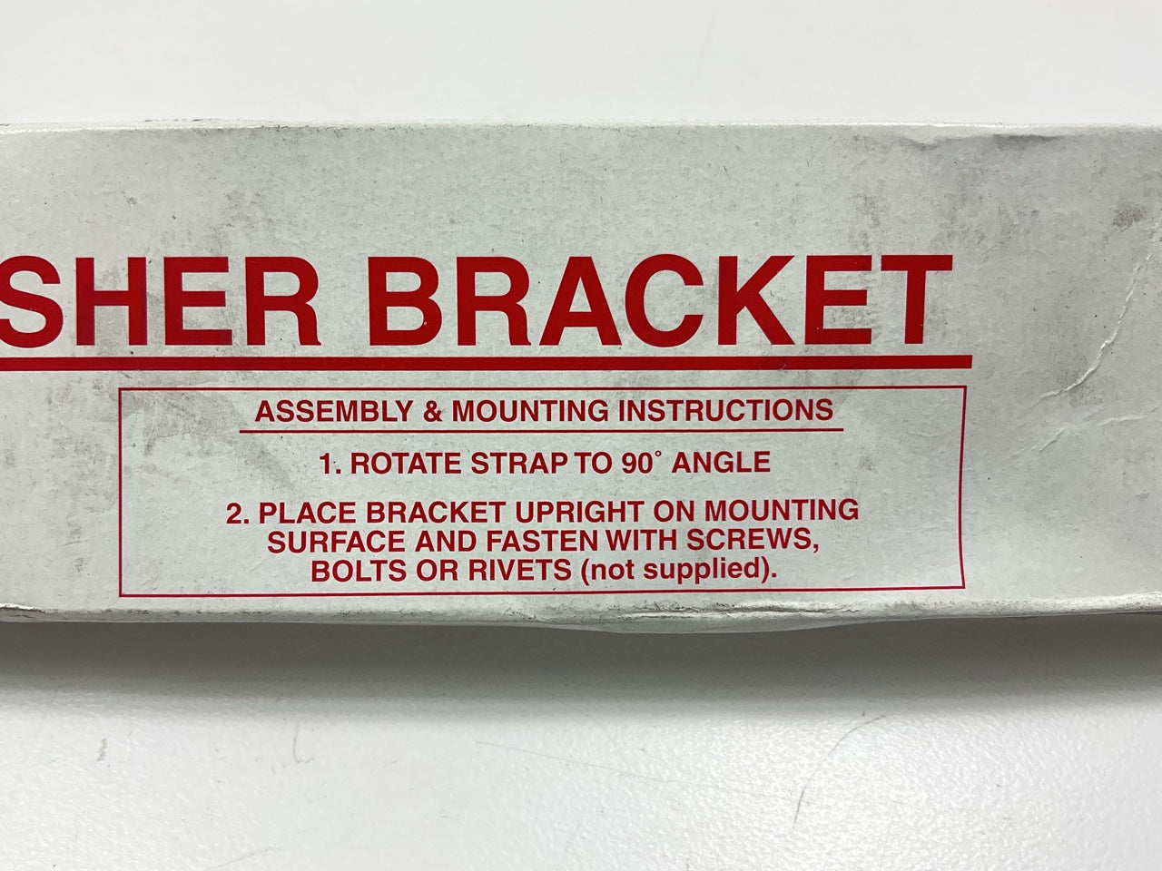 Kidde 420118 Steel Fire Extinguisher Bracket W/ Strap, Fire Away Model: 5,10,110