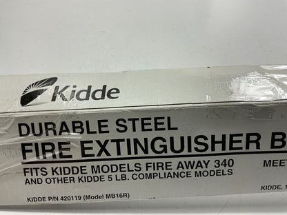 Kidde Fire Extinguisher Bracket FX210, FX340SC-2, FX340GW-2, PRO 4 TCM-9, PRO 5