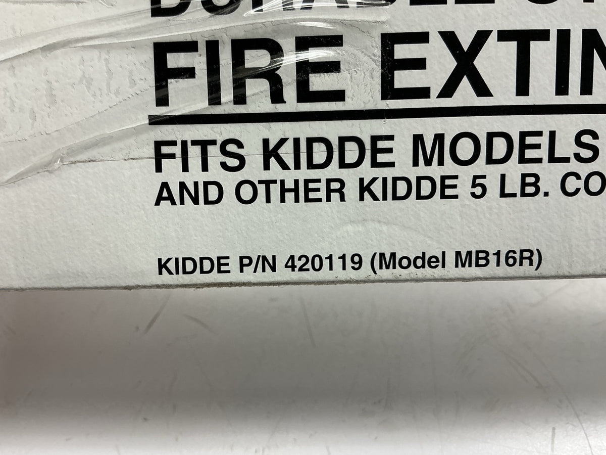 Kidde Fire Extinguisher Bracket FX210, FX340SC-2, FX340GW-2, PRO 4 TCM-9, PRO 5