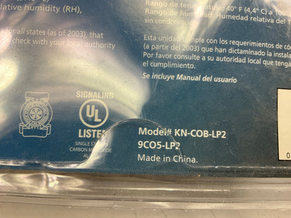 Kidde KN-COB-LP2 Carbon Monoxide Alarm Battery Operated - (OLD) BATTERIES AS IS